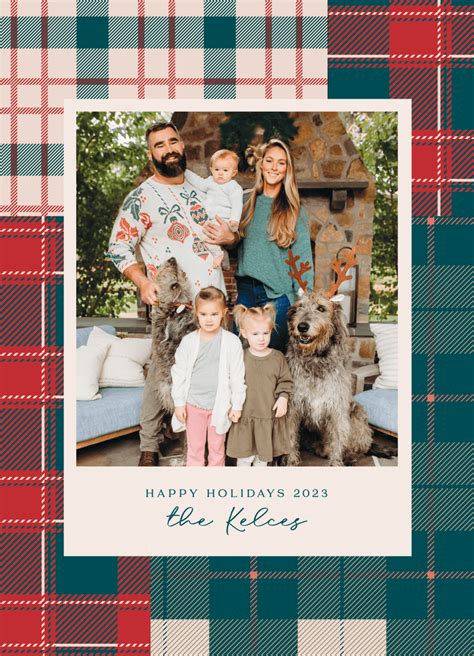 kelce family christmas card|jason kelce family card.